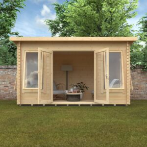Hatfield 44mm Log Cabin (14x8)