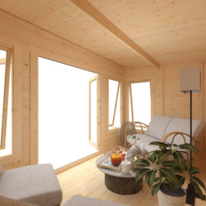 Hatfield 44mm Log Cabin (14x8)