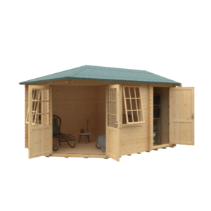 14x10 Victoria Log Cabin | 28mm