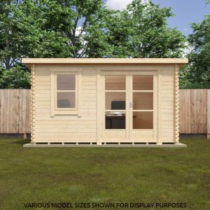 14x12 Belton Log Cabin | 44mm