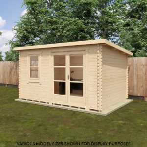 14x12 Belton Log Cabin | 44mm