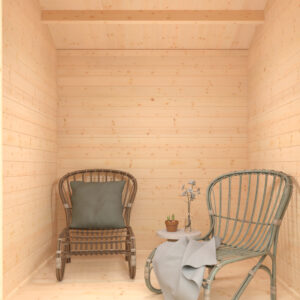 12x8 Chatsworth Log Cabin | 44mm