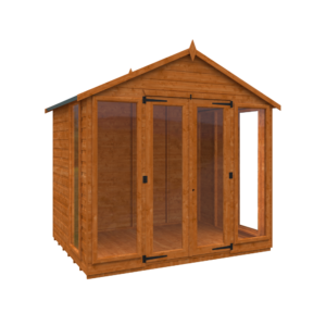 6x8 Full Pane Summerhouse (inc Side Windows)