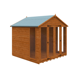 8x8 Full Pane Summerhouse (inc Side Windows)
