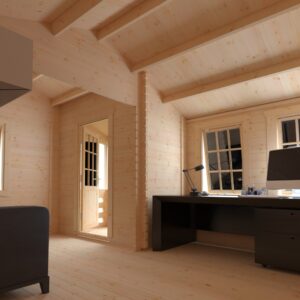 Gyles Log Cabin 44mm