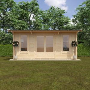 The Jacob 44mm Log Cabin