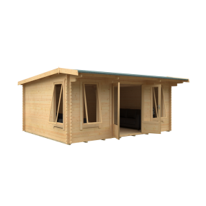 The Jacob 44mm Log Cabin