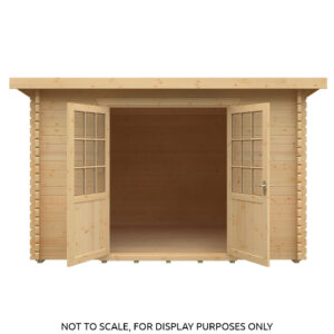 12x10 Kingsley Log Cabin | 28mm