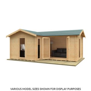 The L-Shaped Log Cabin | 44mm Log Cabin