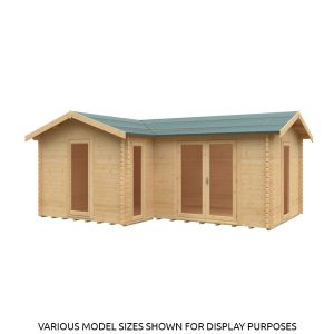 The L-Shaped Log Cabin | 44mm Log Cabin