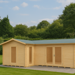 The L-Shaped Log Cabin | 44mm Log Cabin