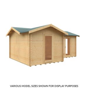 The L-Shaped Log Cabin | 44mm Log Cabin