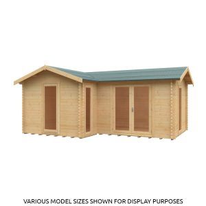 The L-Shaped Log Cabin | 44mm Log Cabin