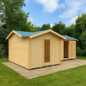 The L-Shaped Log Cabin | 44mm Log Cabin