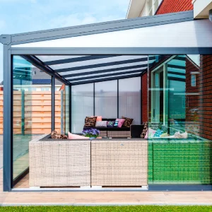 The Nebbiolo Veranda – Elegant Shelter for Outdoor Living with Polycarbonate Roof
