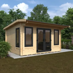 Ewsdale 44mm log cabin