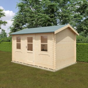 14x10 Skipton Log Cabin | 28mm