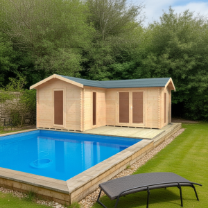 The L-Shaped Log Cabin | 44mm Log Cabin