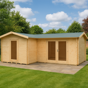 The L-Shaped Log Cabin | 44mm Log Cabin
