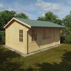 Dalton Store 18×14 44mm log cabin