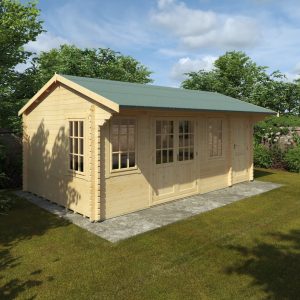 Dalton Store 20×12 44mm log cabin