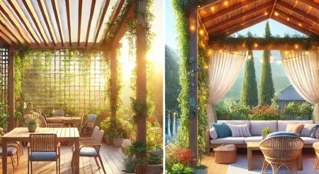 Roofed vs Open Pergolas-Which One is Right for Your Garden