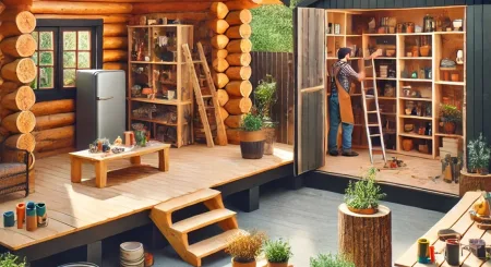 Summer DIY How to Customise Your Log Cabin and Shed