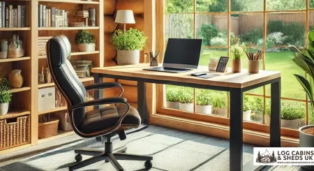 Work from Home in Style Your Dream Garden Office in a Log Cabin