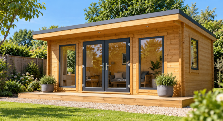 Garden Cabin Windows