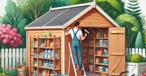 Timber apex garden shed illustrating the need for regular exterior maintenance