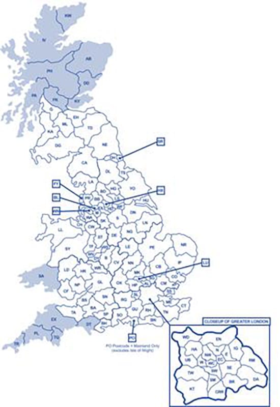 Delivery Map
